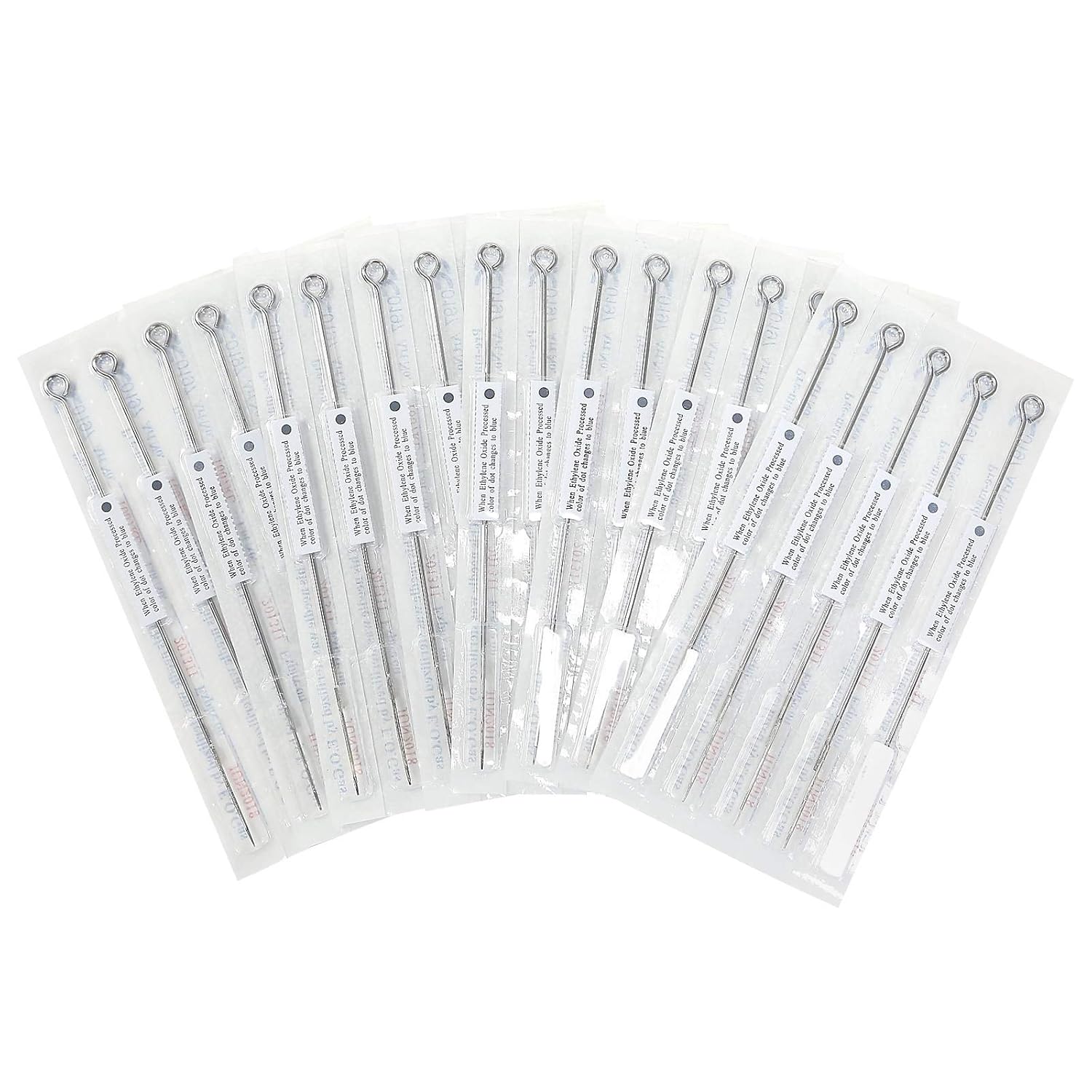 Agujas ACE, 50piezas Agujas para tatuaje previamente esterilizadas
