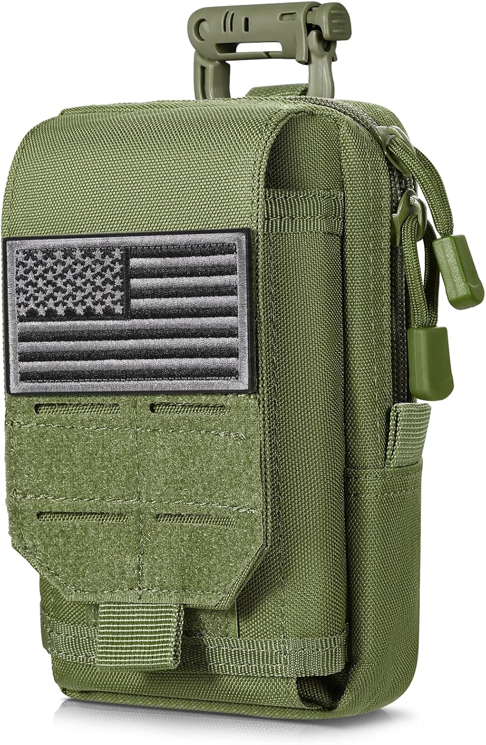Bolsa táctica Molle para teléfono celular, funda pequeña utilidad EDC bolsa organizador de gadget