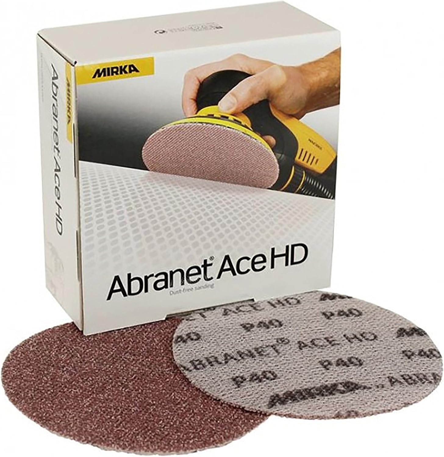 Mirka AH-241-060 Abranet Ace HD Net Grip Disco, gris