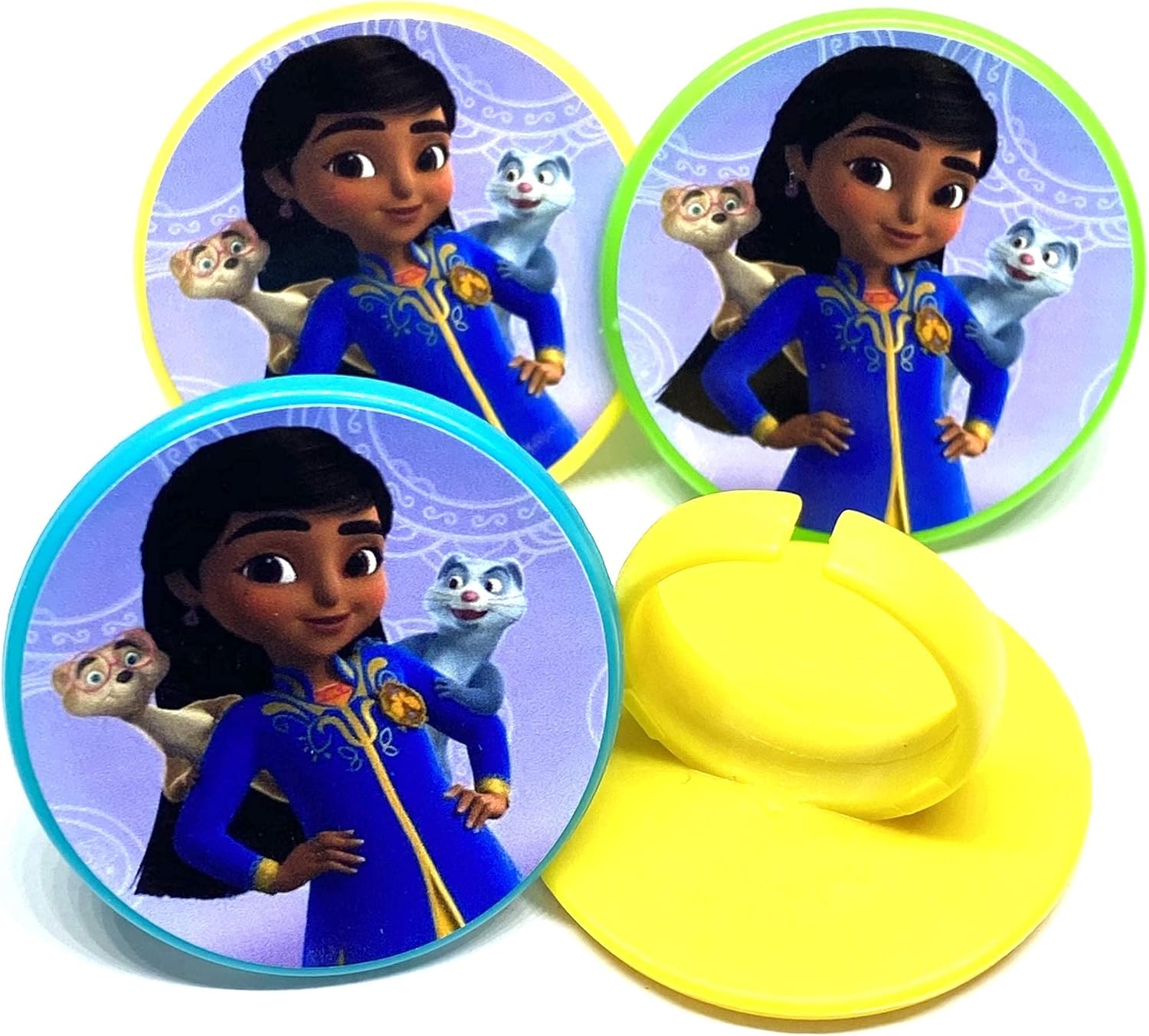 Mira Royal Detective – Suministros para fiestas de cupcakes, decoraciones para tartas, recuerdos de fiesta, paquete de 16