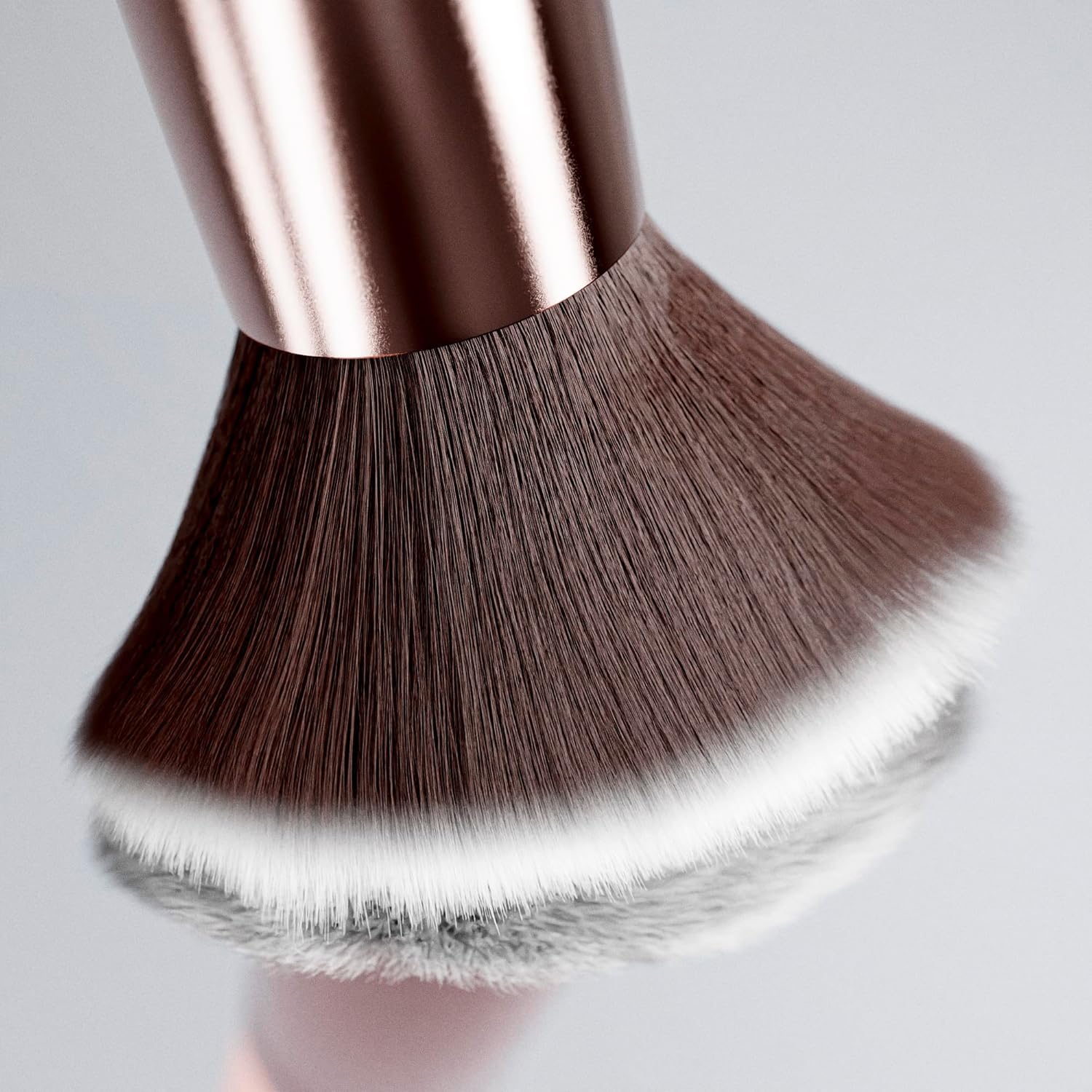 Juego de brochas de maquillaje de belleza, kit de 3 piezas, brochas faciales, base líquida, corrector, rubor, mezcla de colorete, incluye kabuki de