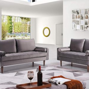 Sofá seccional, 3+2 asientos, gris Sofá seccional, 3+2 asientos, gris