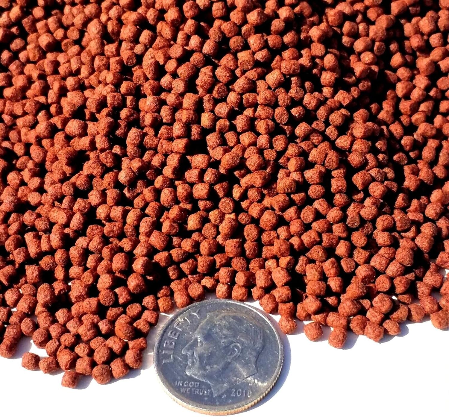 Pellets flotantes ultra intensos de 0.079 in para todos los peces tropicales, disco, cuerno de flor roja, loro rojo, todos los peces, todos los