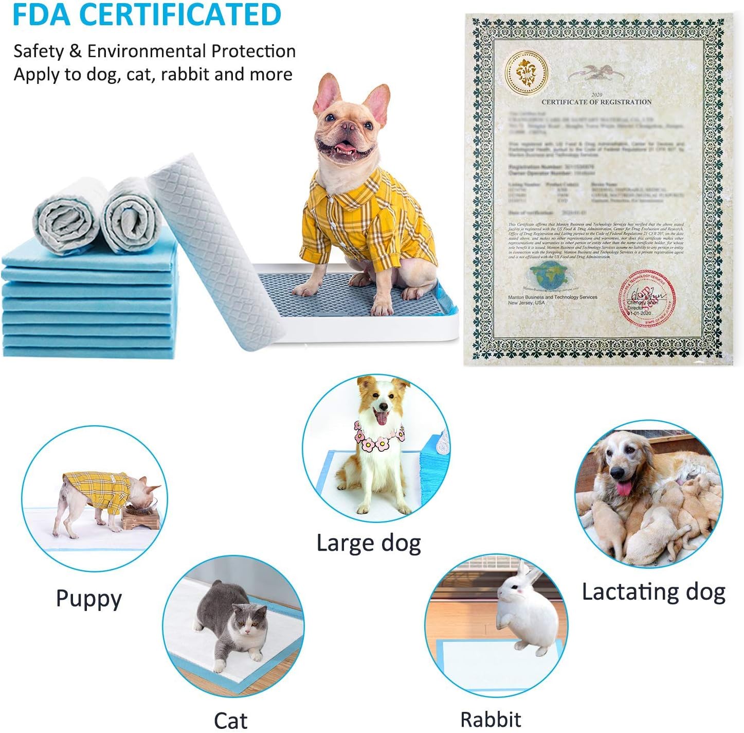 Almohadillas extra grandes para orina de perro y almohadillas de entrenamiento para cachorros de 28 x 34 pulgadas, 40 unidades, almohadillas