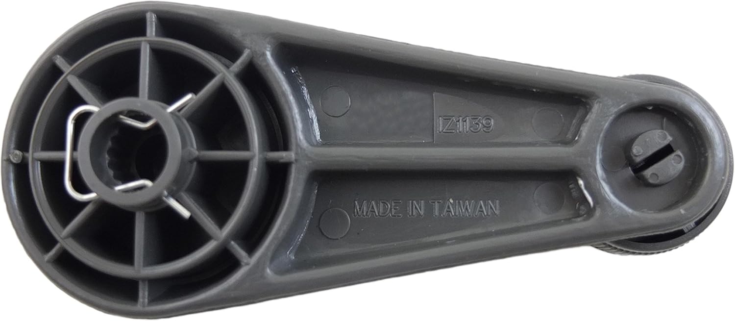Dorman 775-5601 – Manija de manivela de ventana compatible con modelos seleccionados Chevrolet, GMC  Isuzu, color gris