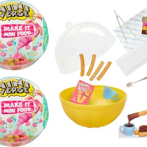 MGA’s Miniverse Make It Mini Food Cafe Series 2 Mini coleccionables (paquete de 2), embalaje misterioso a ciegas, bricolaje, juego de resina, MGA’s Miniverse Make It Mini Food Cafe Series 2 Mini coleccionables (paquete de 2), embalaje misterioso a ciegas, bricolaje, juego de resina,