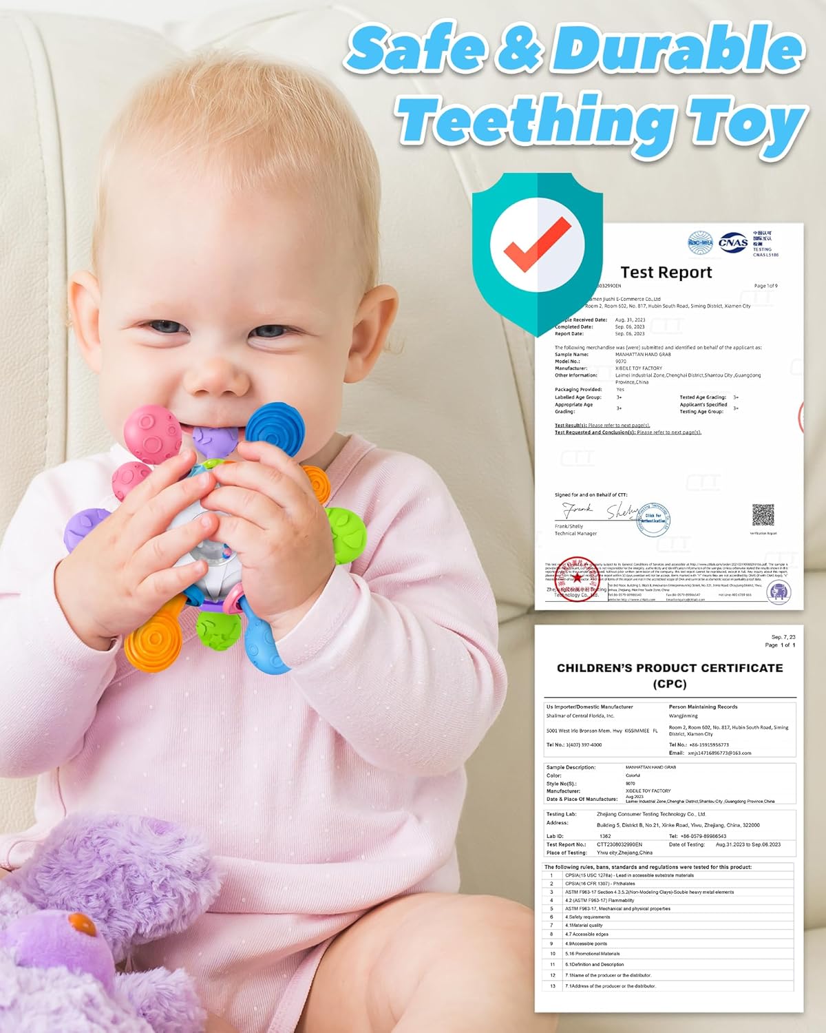 Juguetes de dentición para bebés de 0 a 6 a 12 meses de 0 a 2 años, juguetes Montessori para bebés de 0, 3, 6, 9, 12 y 18 meses, juguetes