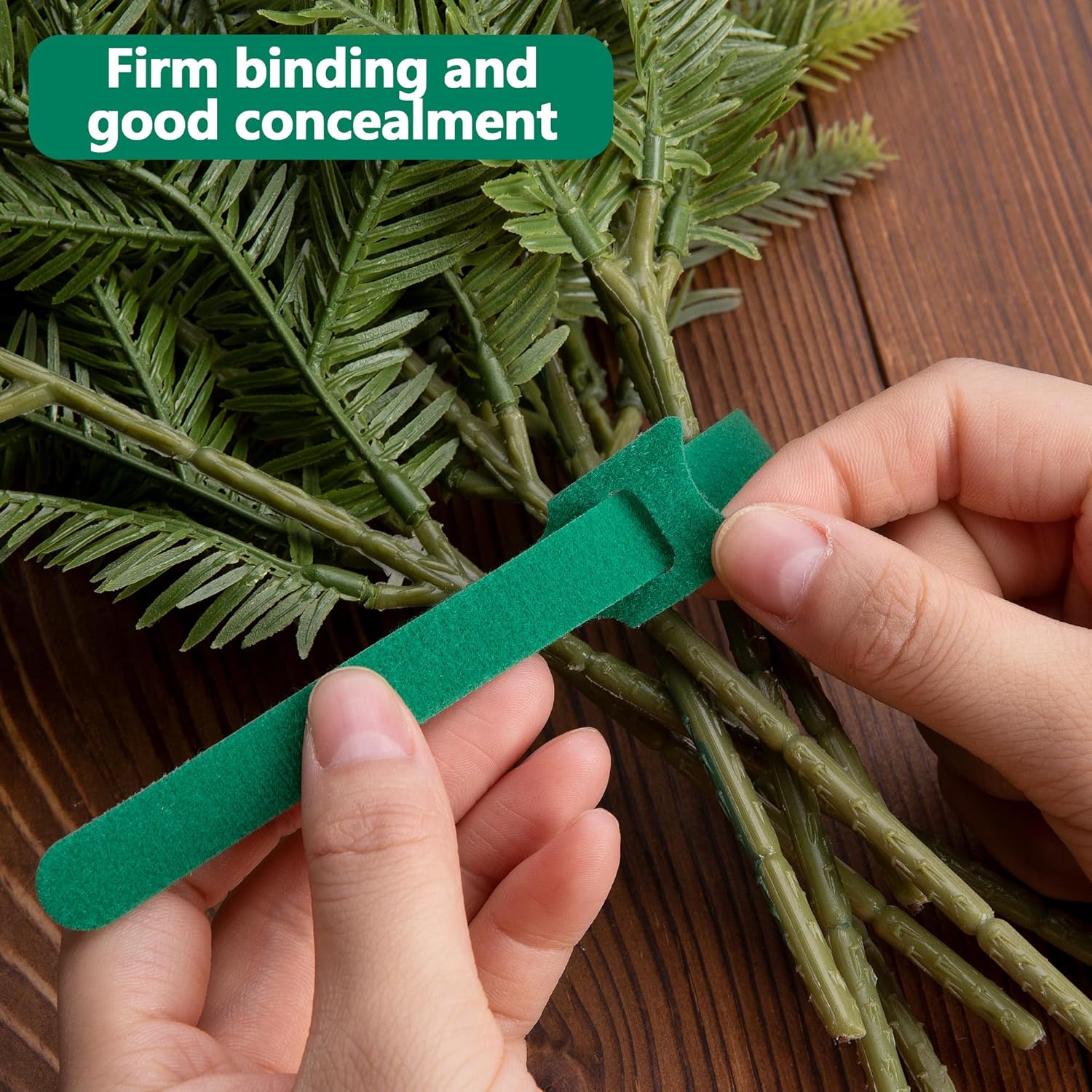 60 lazos de guirnalda de Navidad  lazos ajustables de 12 pulgadas  Correas reutilizables de nailon para plantas de jardín para árbol de Navidad,