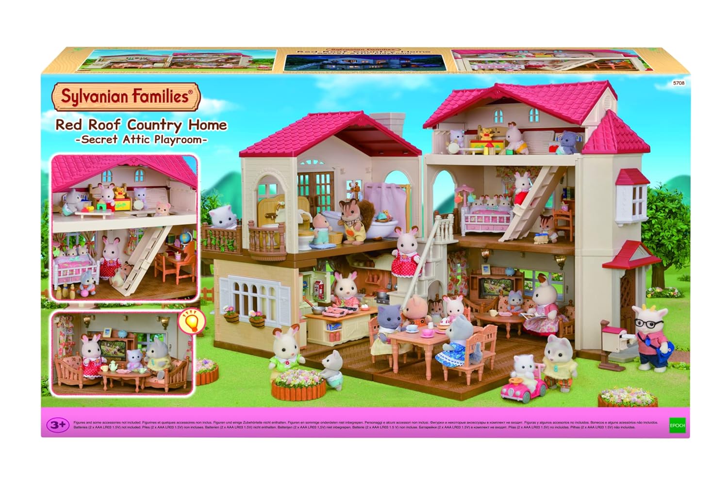 Sylvanian Families House with Secret Attic