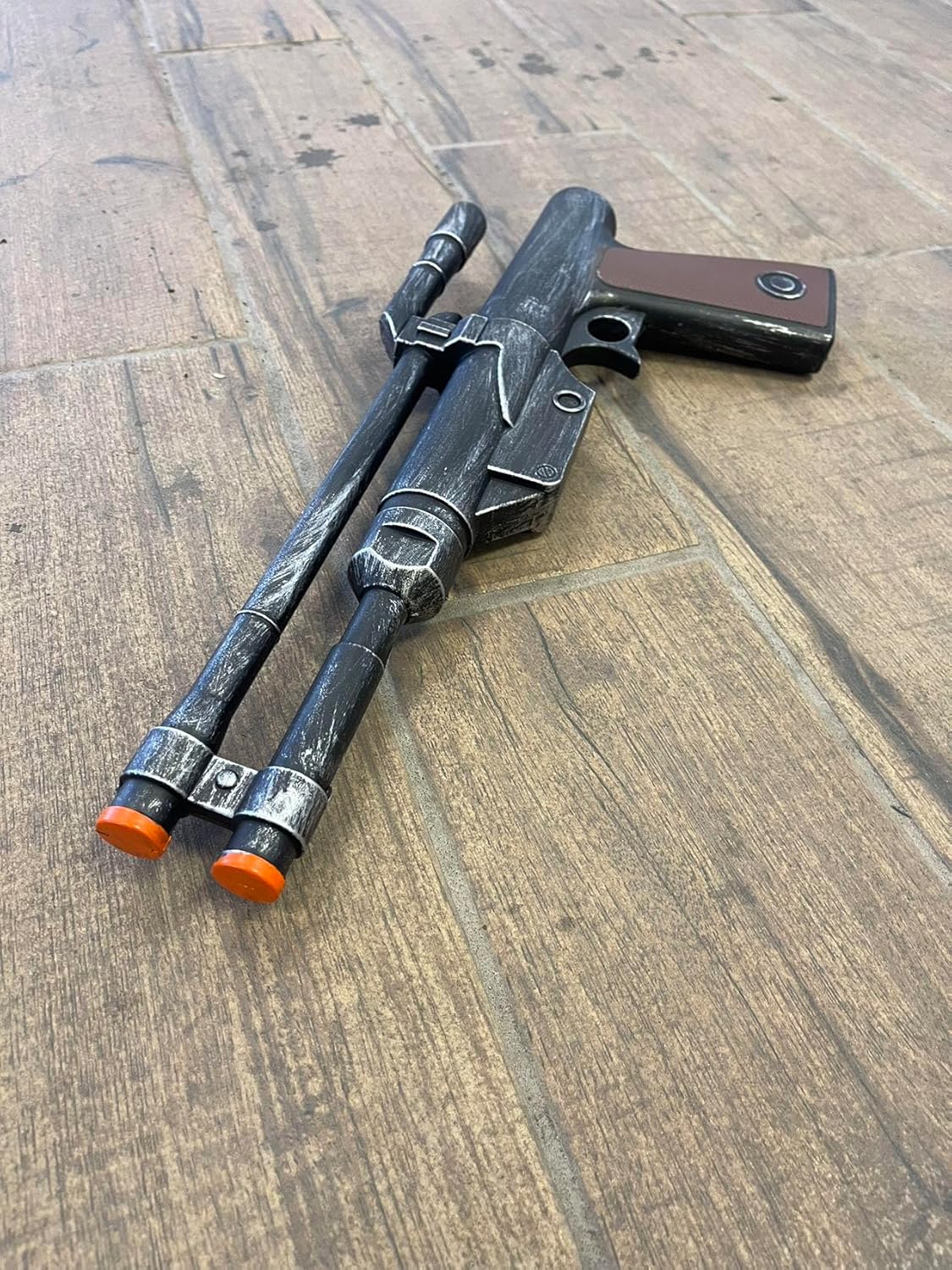 Pistola de espuma de cañón de mano, accesorios de cosplay, disfraz de pistola de espuma, réplica de anime de Navidad, colección de juguetes para