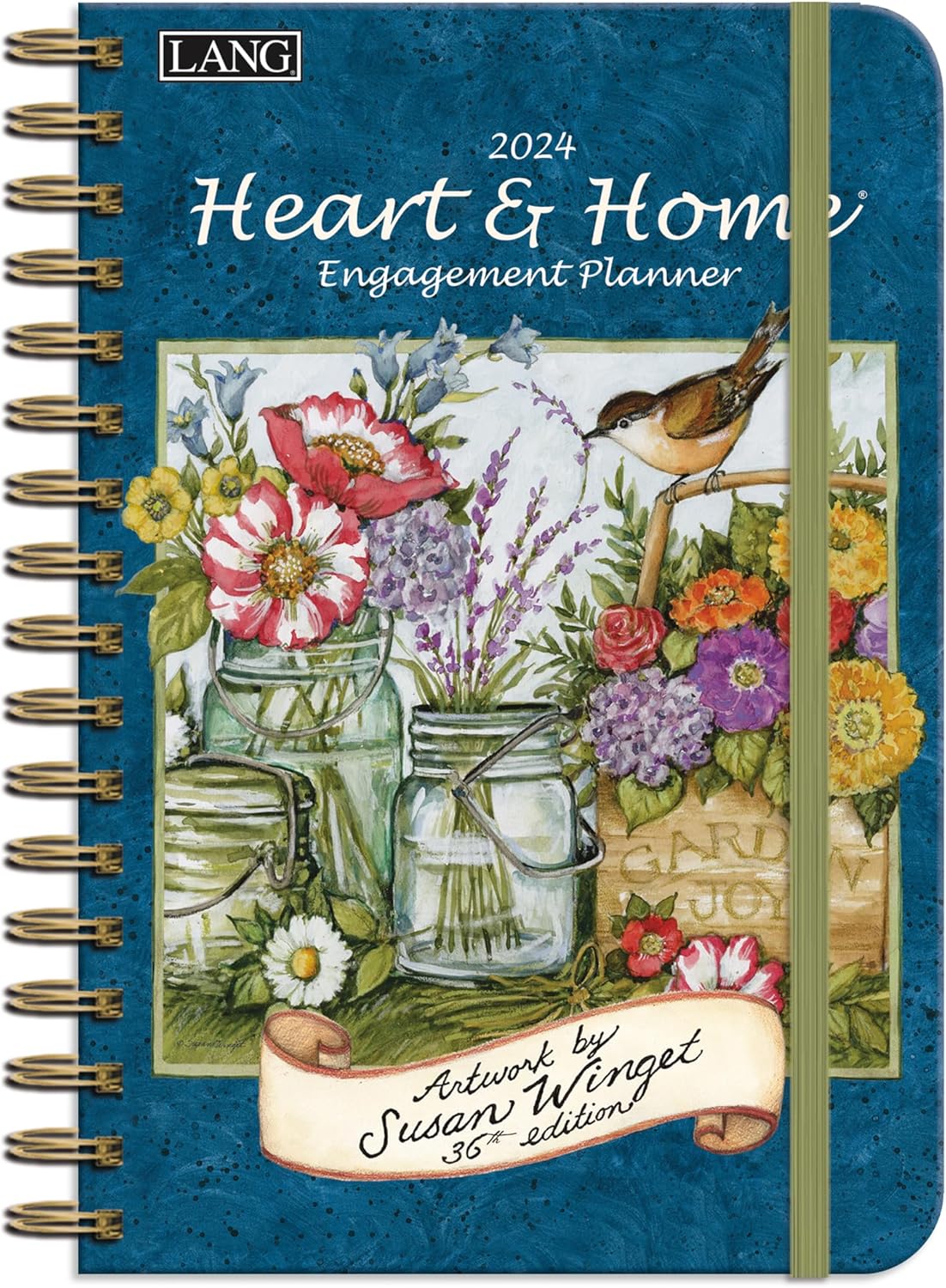 Heart & Home(r) Agenda de compromiso en espiral 2024