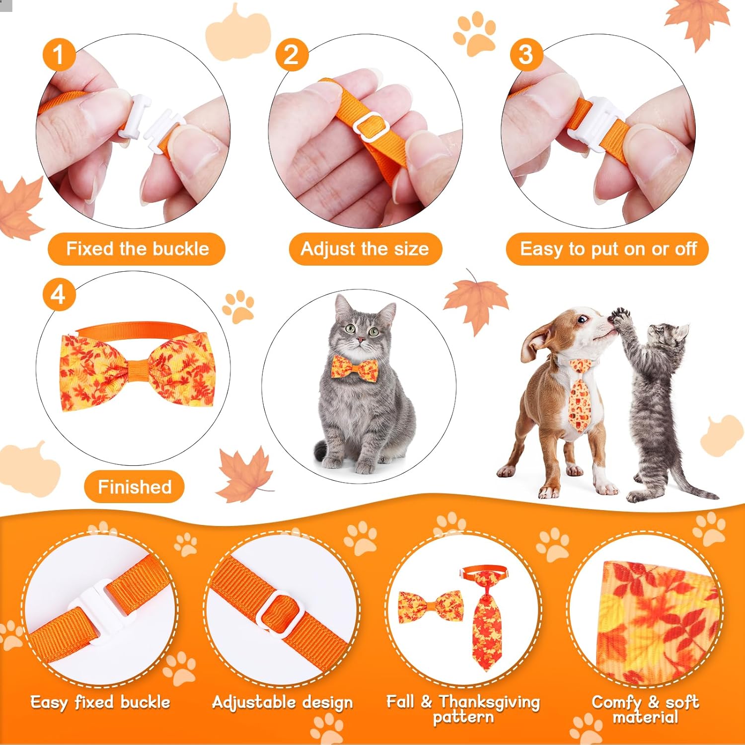 100 corbatines para perros, corbatín ajustable para perro, corbatín ajustable para gatos, corbatas de aseo para perros pequeños, medianos y grandes,