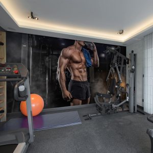 3D Gym Man A1998 Wall Paper Print Decal Deco Wall Mural Self-Adhesive Wallpaper AJ US Amy 2023 July (Vinyl (No Glue & Removable), 3D Gym Man A1998 Wall Paper Print Decal Deco Wall Mural Self-Adhesive Wallpaper AJ US Amy 2023 July (Vinyl (No Glue & Removable),