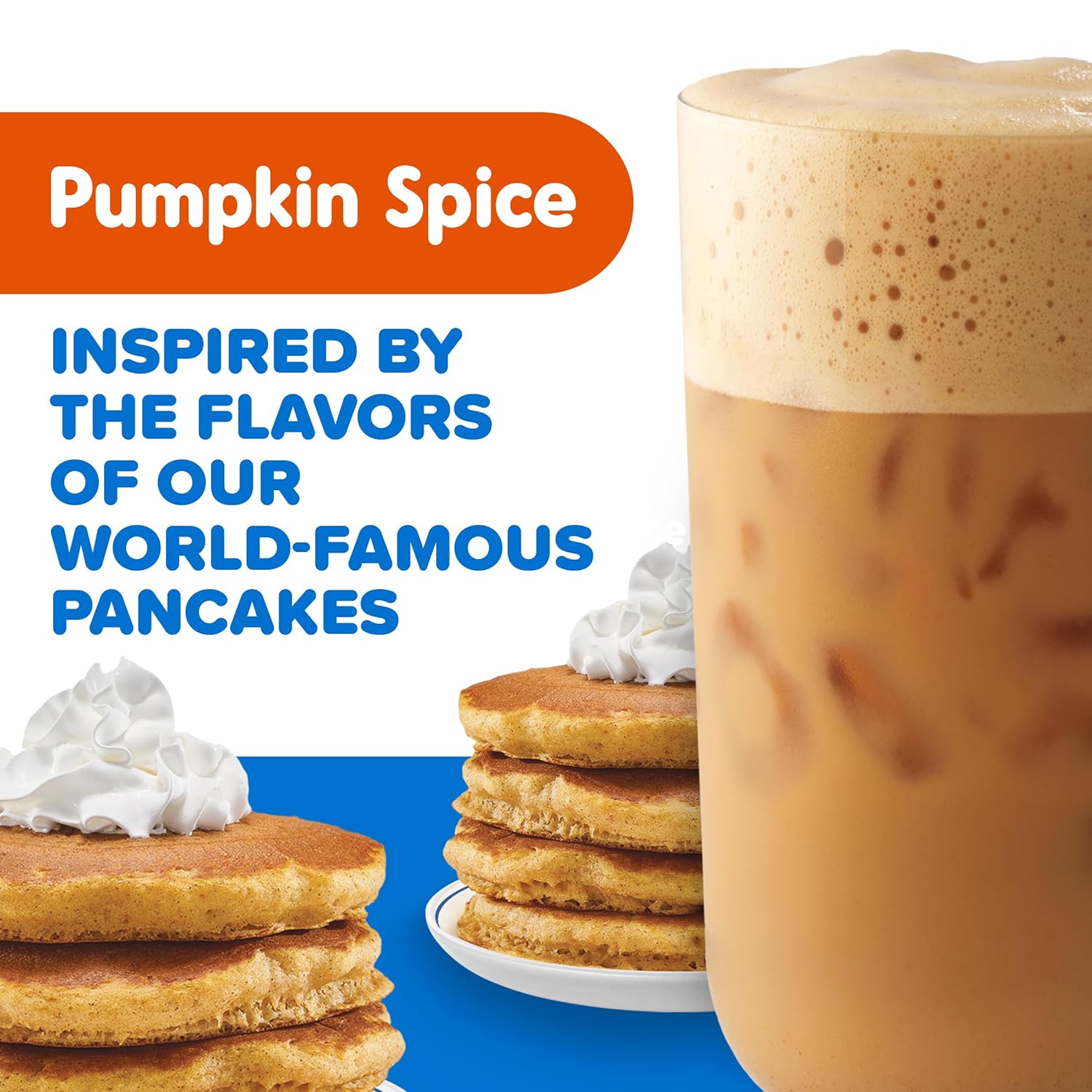 IHOP Mezcla de café instantáneo con leche helado de calabaza con espuma fría, 5.82 onzas, 6 paquetes