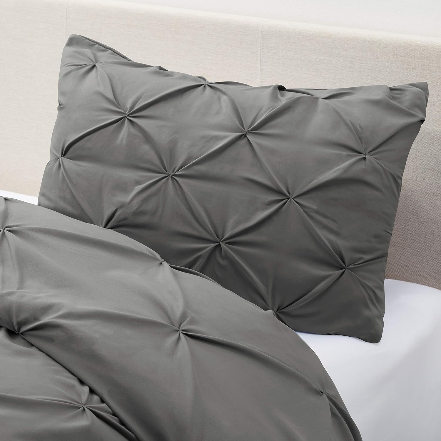 Nestl Bedding – Juego de 3 piezas de edredón de microfibra con fundas de almohada