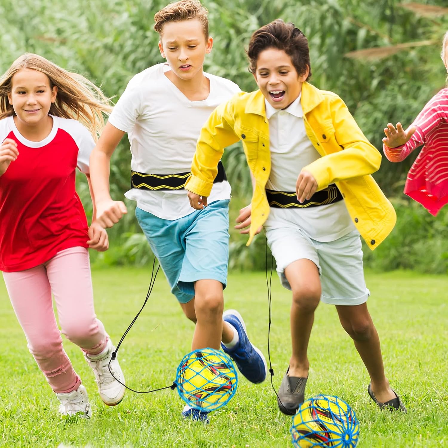 2 piezas de entrenamiento de tiro de fútbol ajustable, red de entrenamiento de retorno de fútbol para niños y adultos, red de balón de fútbol,