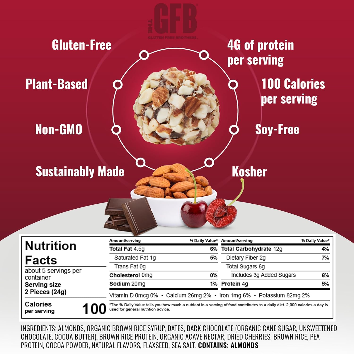 The Gluten Free Bar – Barra comestible sin gluten