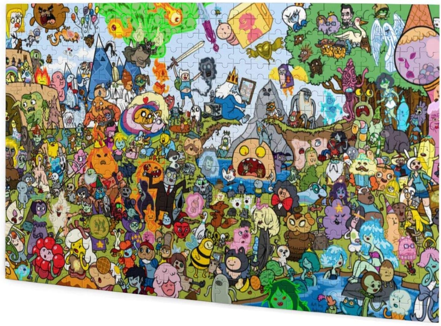 Rompecabezas de madera de anime de 500 piezas para adultos, rompecabezas para adultos y adolescentes, educación temprana, 15 x 20 pulgadas