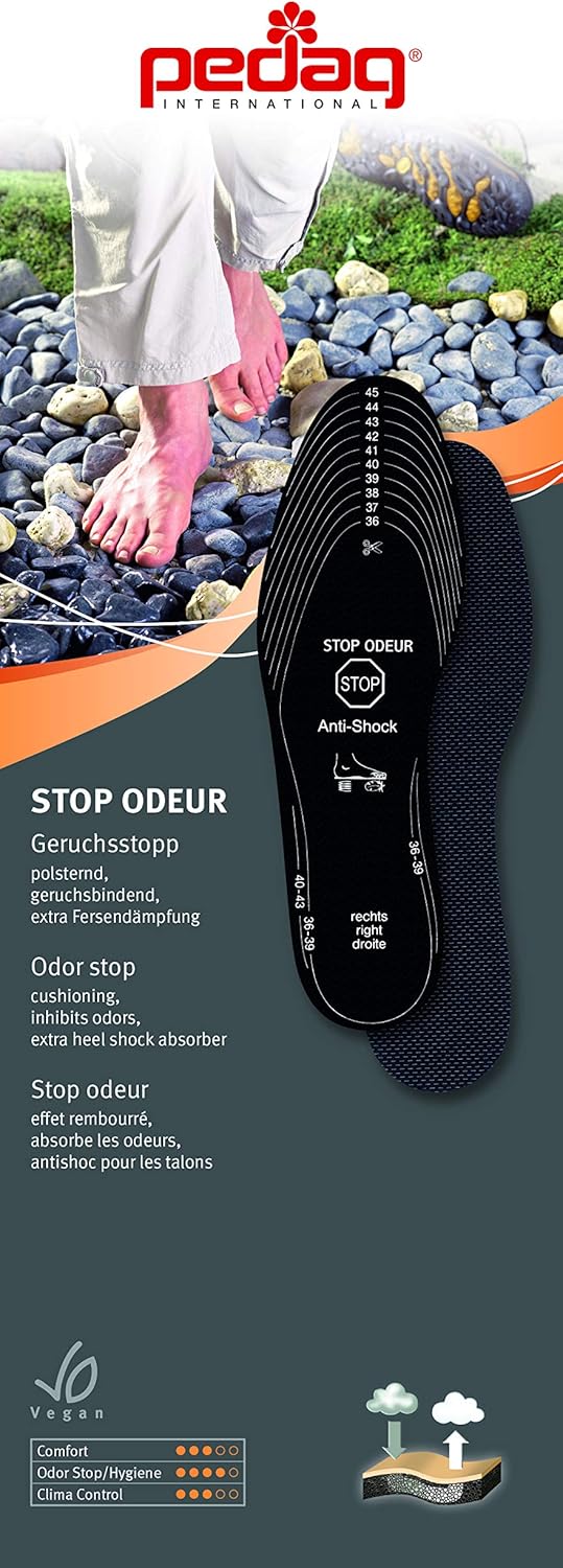 Pedag pedag Sport Kit – Energy, Viva Sport, Stop Odeur Tamaño 42.7 ft, 46eu, 16.4 onzas