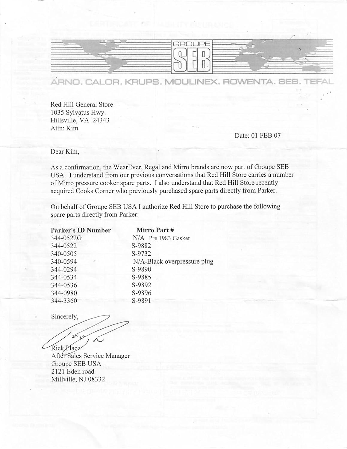 S-9882 – Junta de repuesto original para latas de presión Mirro para M-312, M-312-35, M-406, M-416, M-512, M-512-11, M-522, M-526, M-526-11, M-622