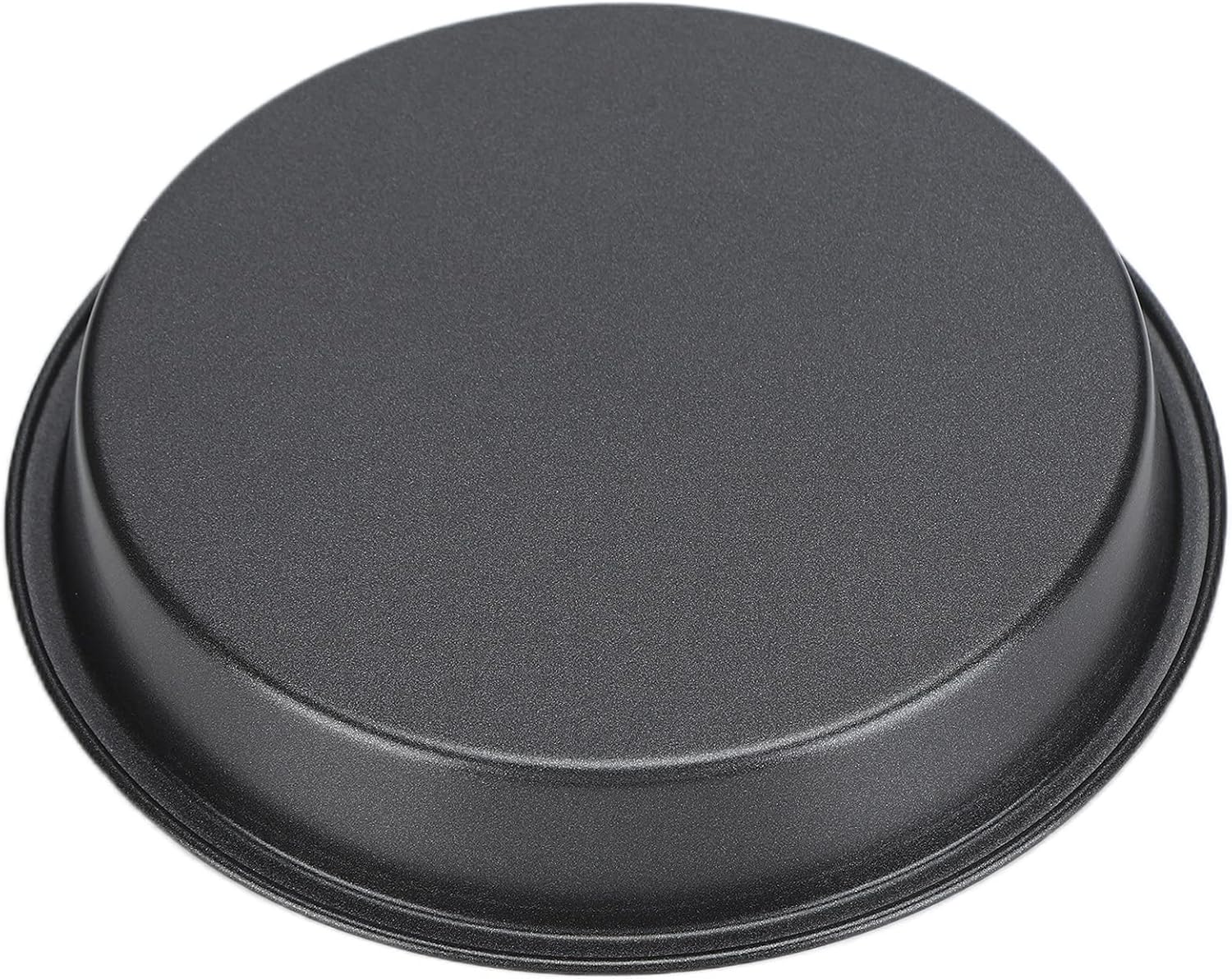 TOPINCN Sartén para pizza, 2 sartenes antiadherentes de acero al carbono grueso para hornear de cocina y panadería (6 pulgadas)