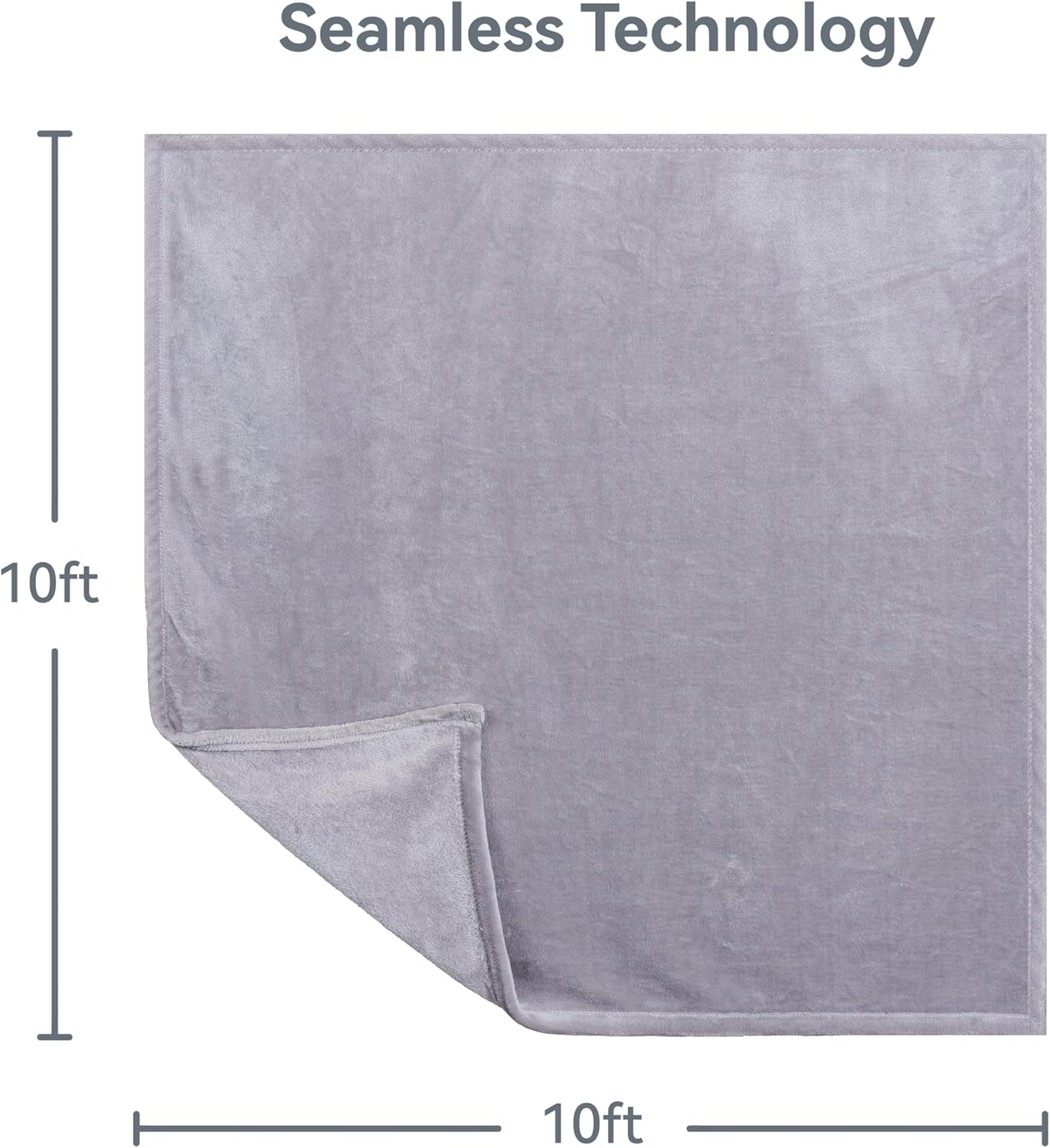 Berkshire Blanket VelvetLoft Manta familiar tamaño King de gran tamaño, para todas las estaciones, ultra sedosa y mullida, sin costuras, manta extra