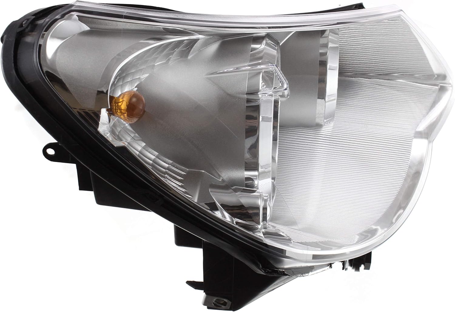 Evan Fischer Conjunto de faros delanteros compatible con Chrysler Sebring 2007-2010 halógeno tipo 1 convertiblesedán lado del pasajero