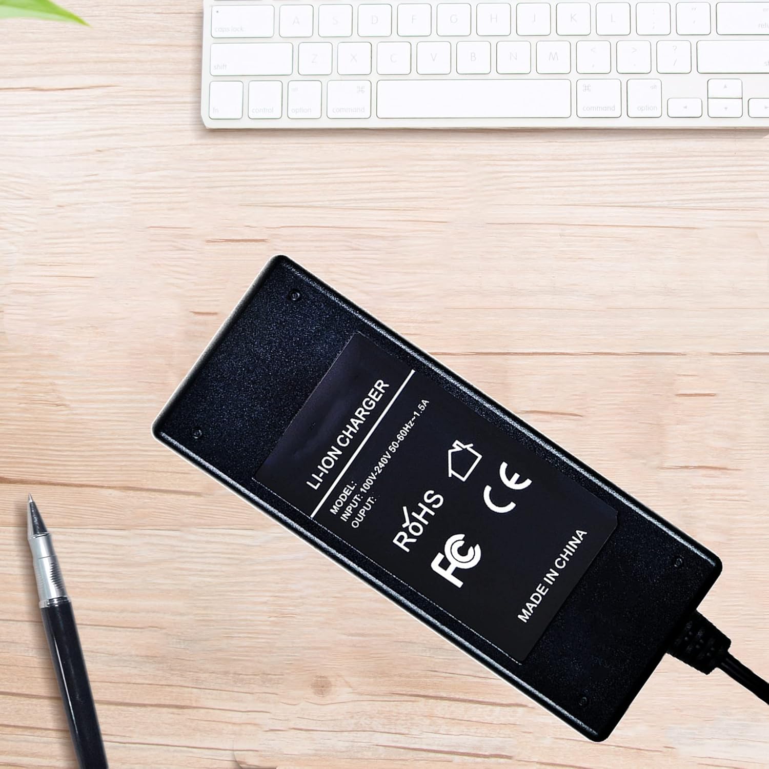 Adaptador ACDC compatible con BMP50 BMP51 y BMP53 Cable de fuente de alimentación para impresora de etiquetas PSU
