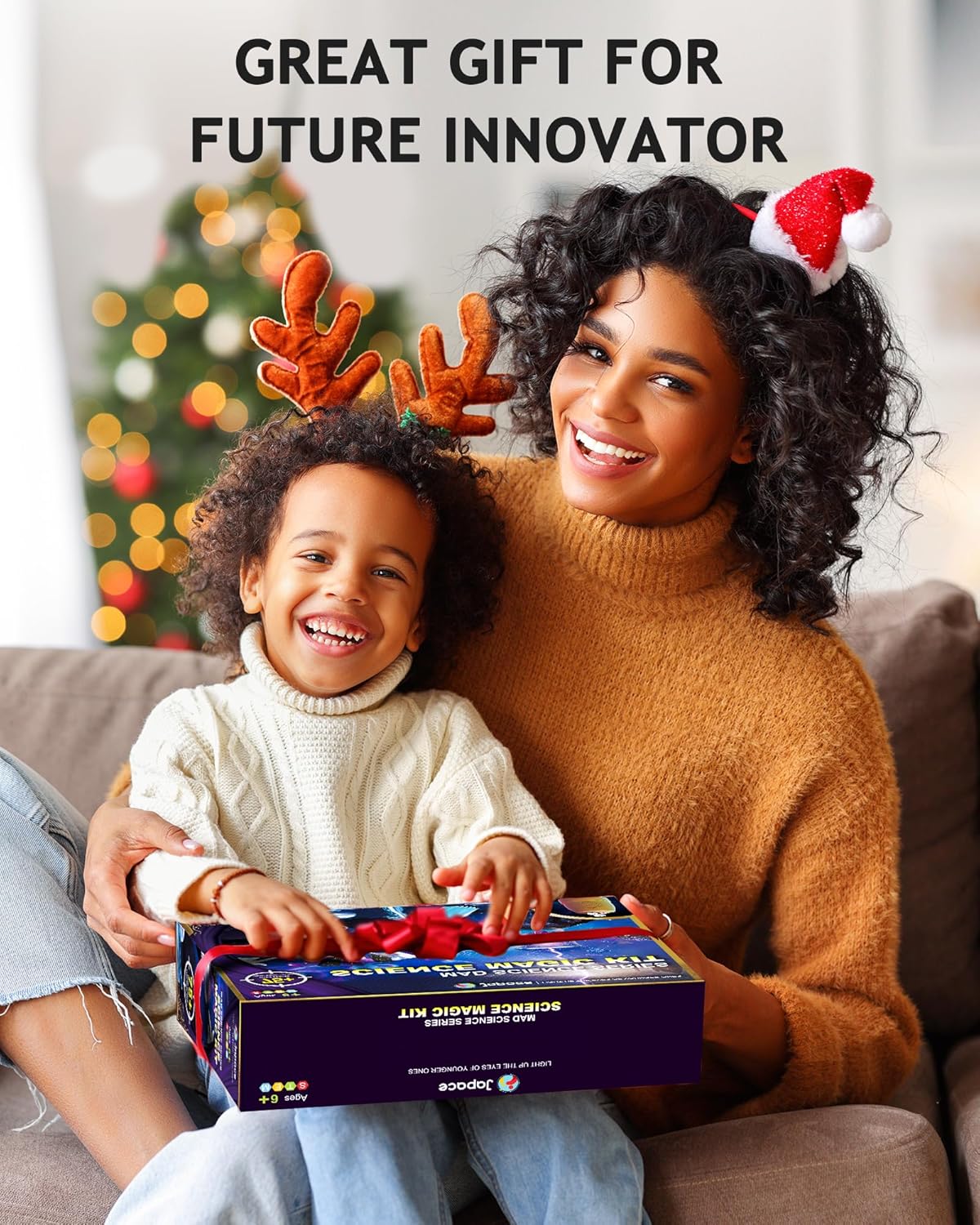 Japace Kit de magia y kits de ciencia para niños de 6 a 8 a 10 a 12 años, más de 75 trucos de magia y experimentos científicos, juegos de química