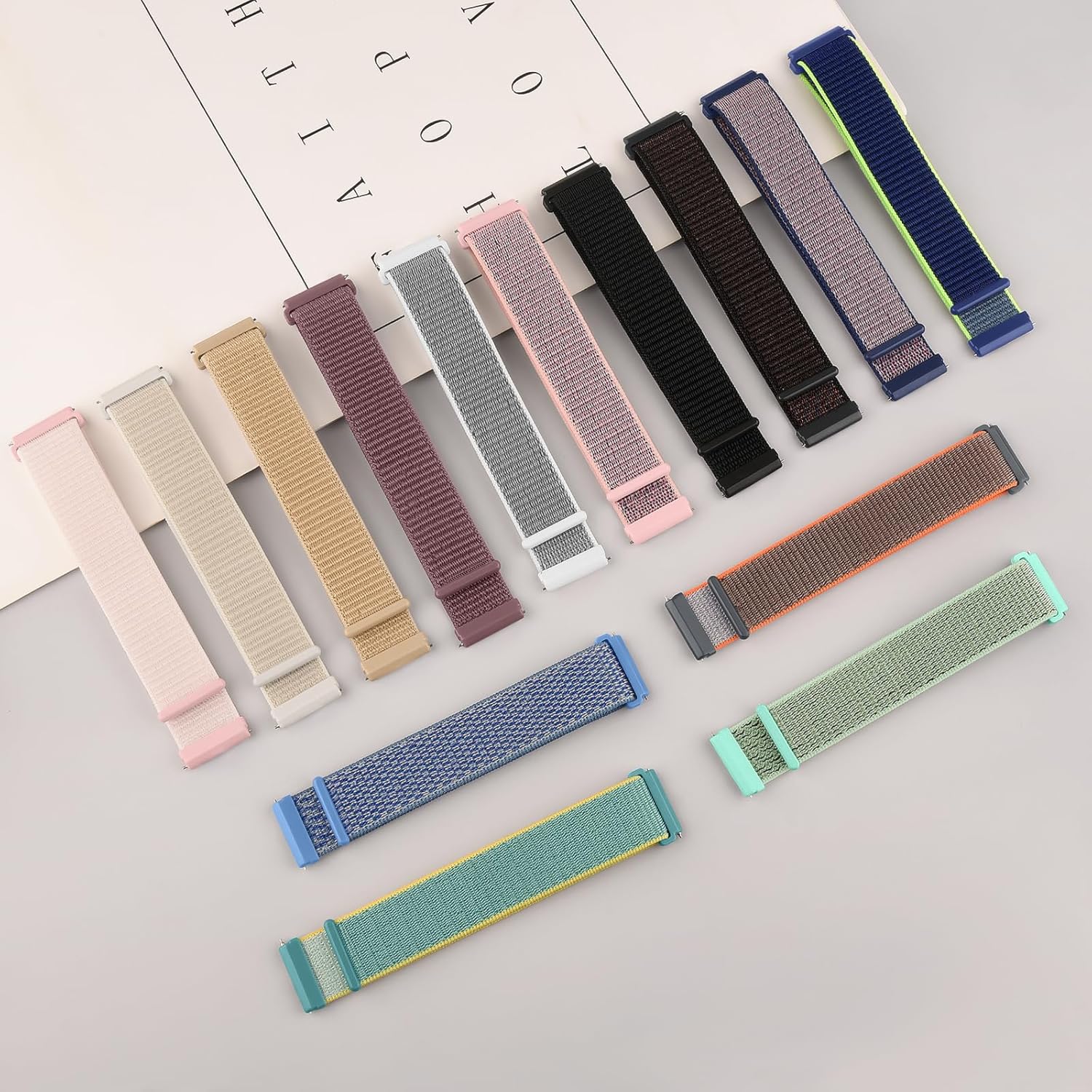 Bandas de nailon para Fitbit Versa 2 – Pulseras deportivas de repuesto suaves y transpirables para mujeres y hombres