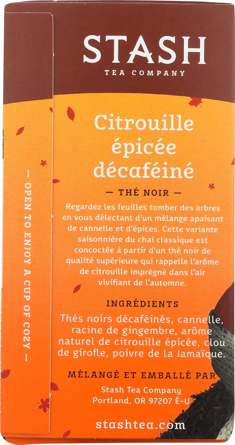 Té descafeinado Especias Calabaza – 18 – Bolsa