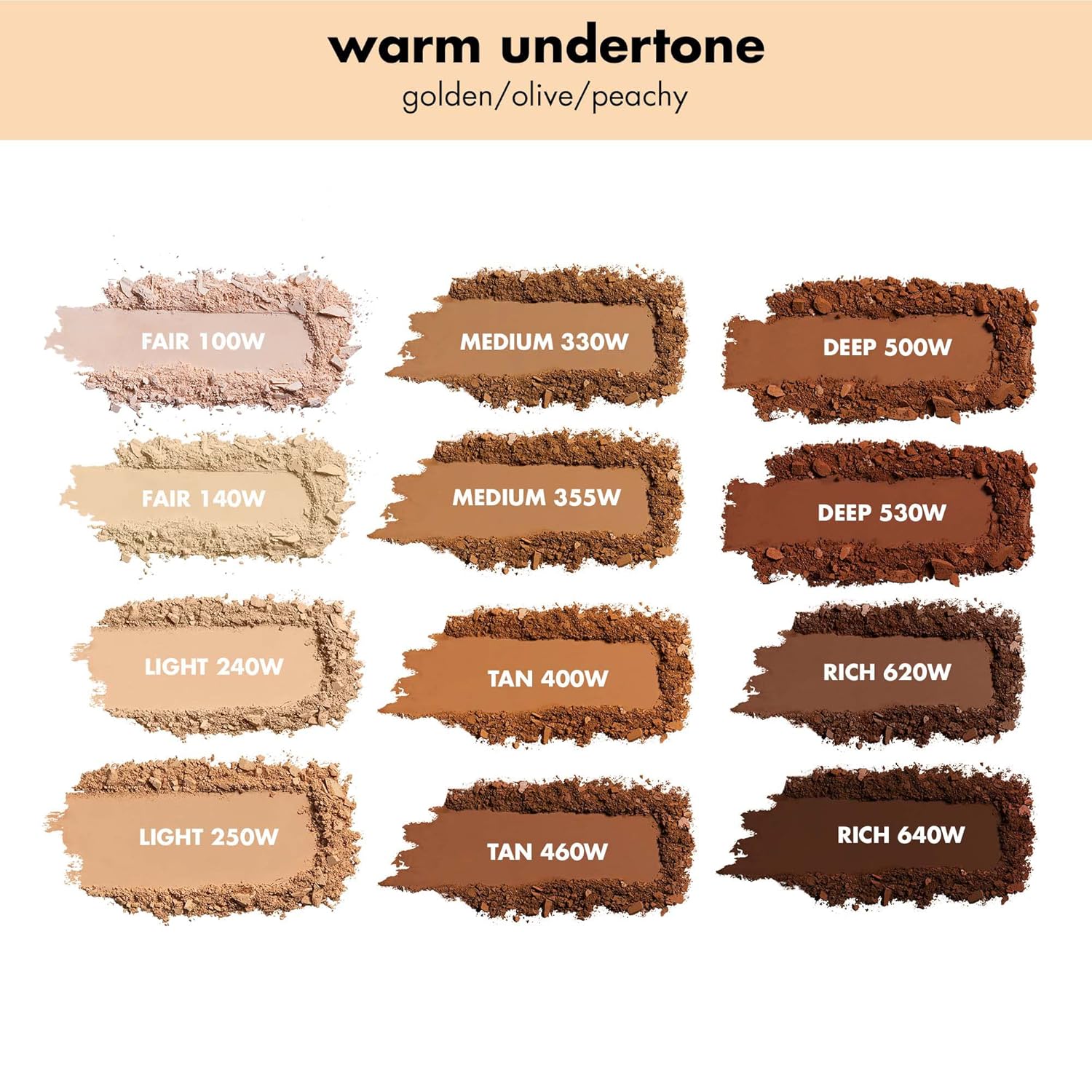 e.l.f. Base de maquillaje camuflada en polvo, ligera, con infusión de imprimación, para construir y de larga duración, cobertura media a completa,