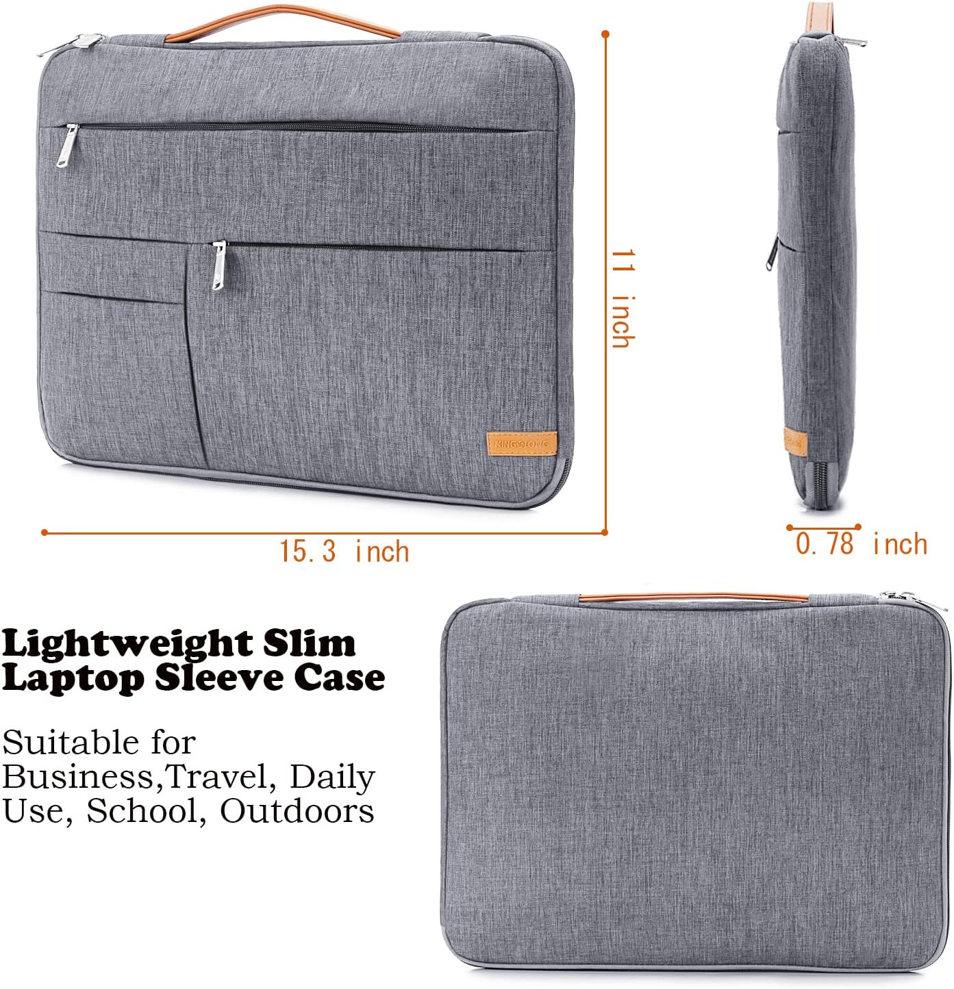KINGSLONG Funda protectora para laptop de 16 pulgadas para hombres y mujeres, funda protectora para computadora Apple 2019-2021 MacBook AirPro