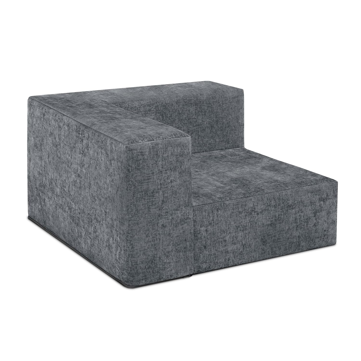 Delta Children Cozee – Silla esquinera, color gris