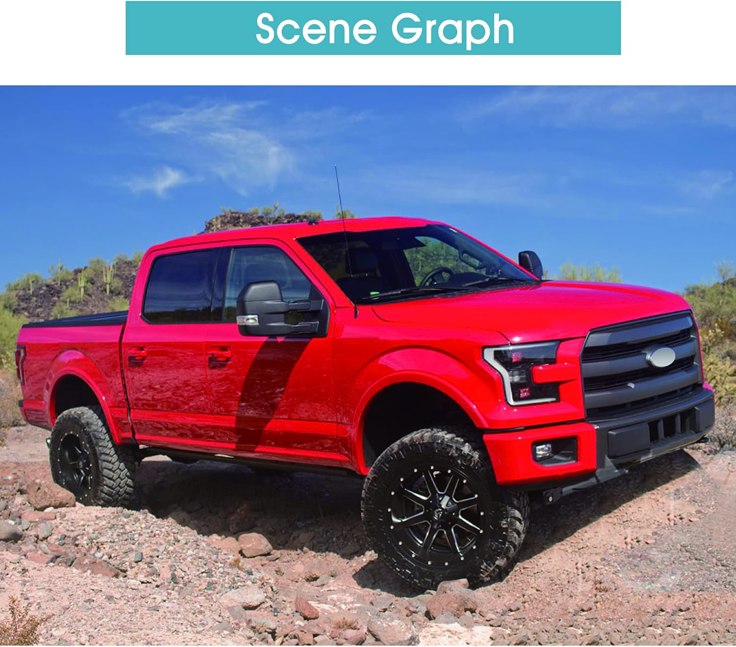 Espejos de remolque aptos para Ford F150 2020 2019 2018 2017 2016 2015 Pickup Truck LED Luz de señal de giro Sensor de temperatura con calefacción