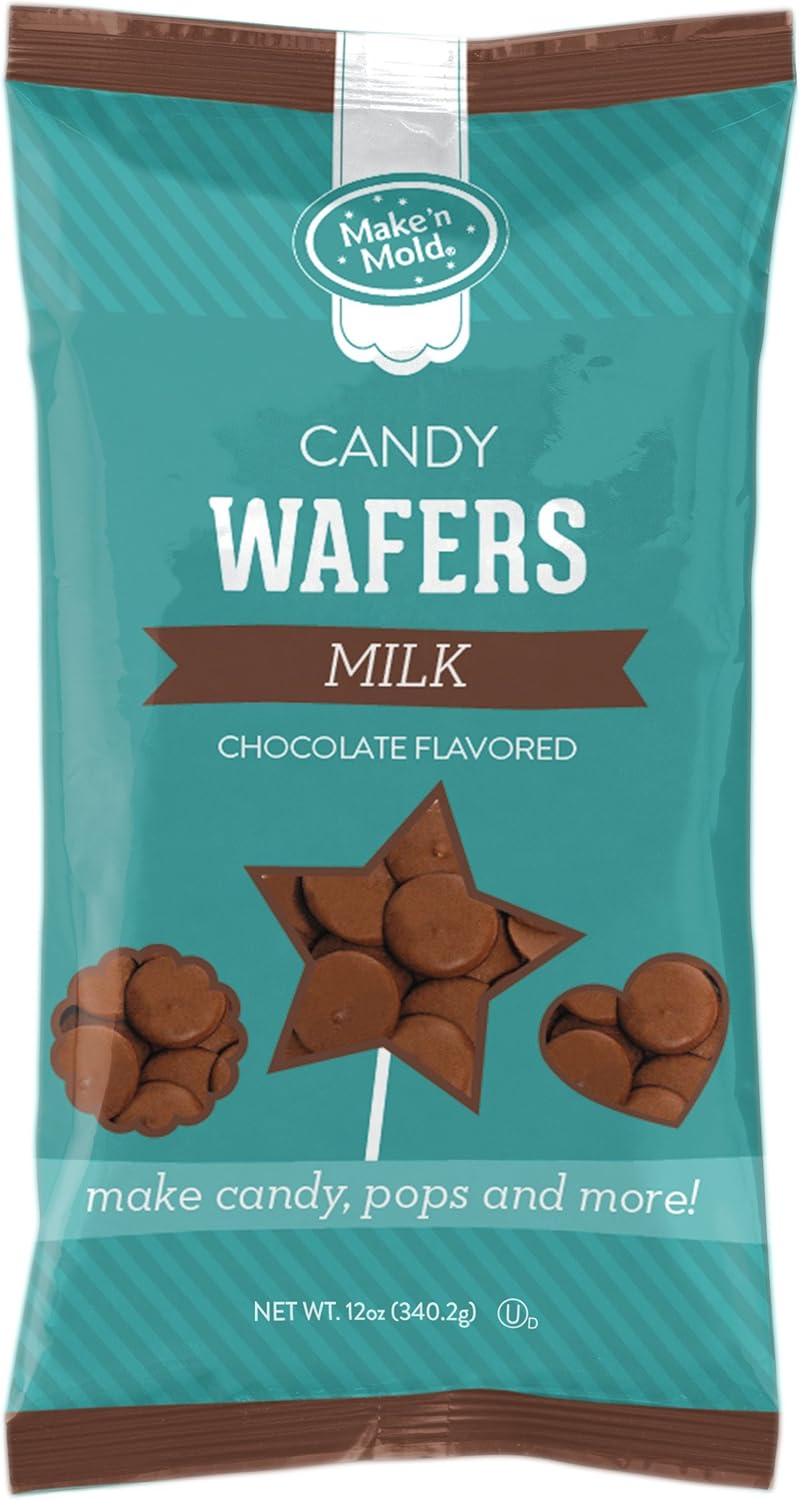 Make N Mold – Obleas derretidas con sabor a chocolate con leche, 12 onzas