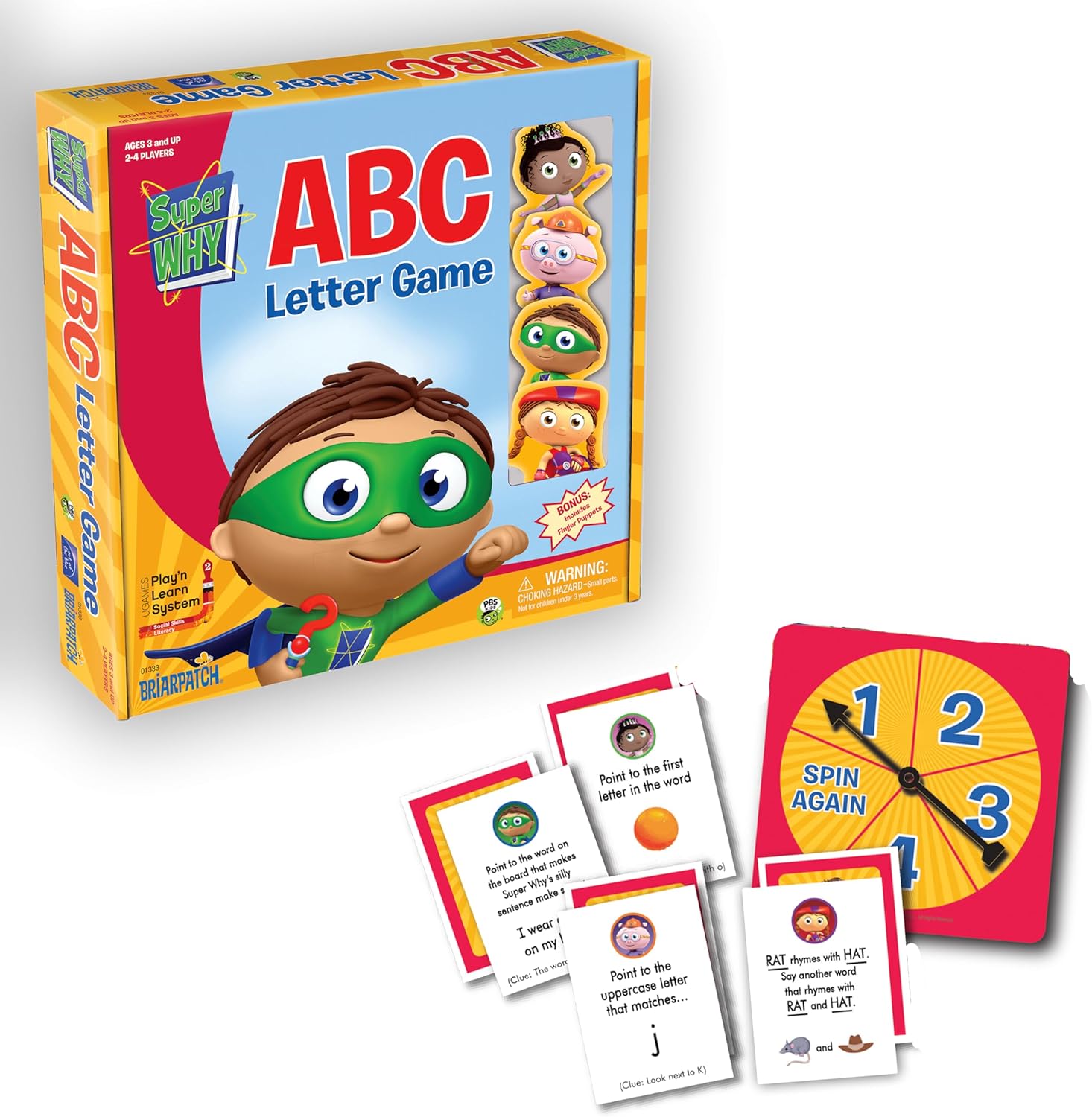 Super WHY! ABC, juego de letras (versión US)