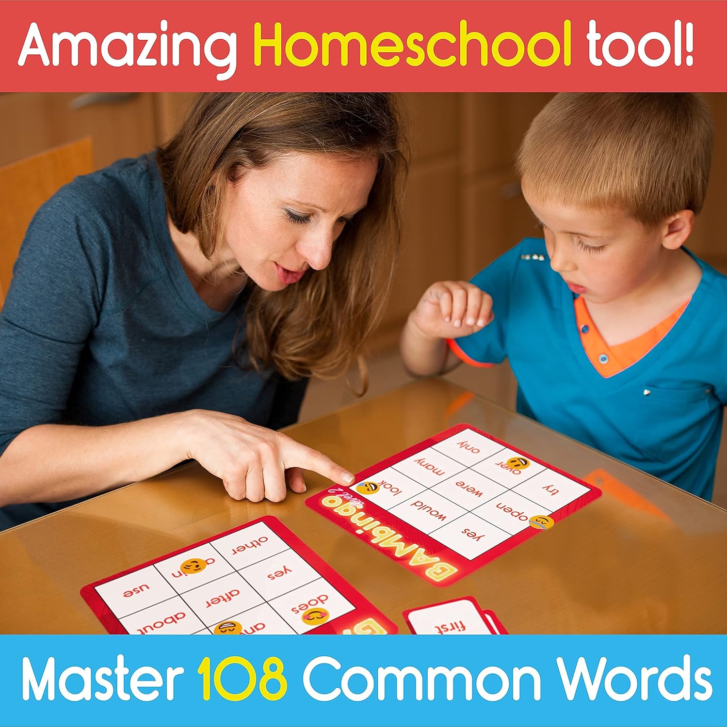 BAMBingo Sight Words Plus Alphabet – Aprender a leer ABC y juegos educativos de vocabulario