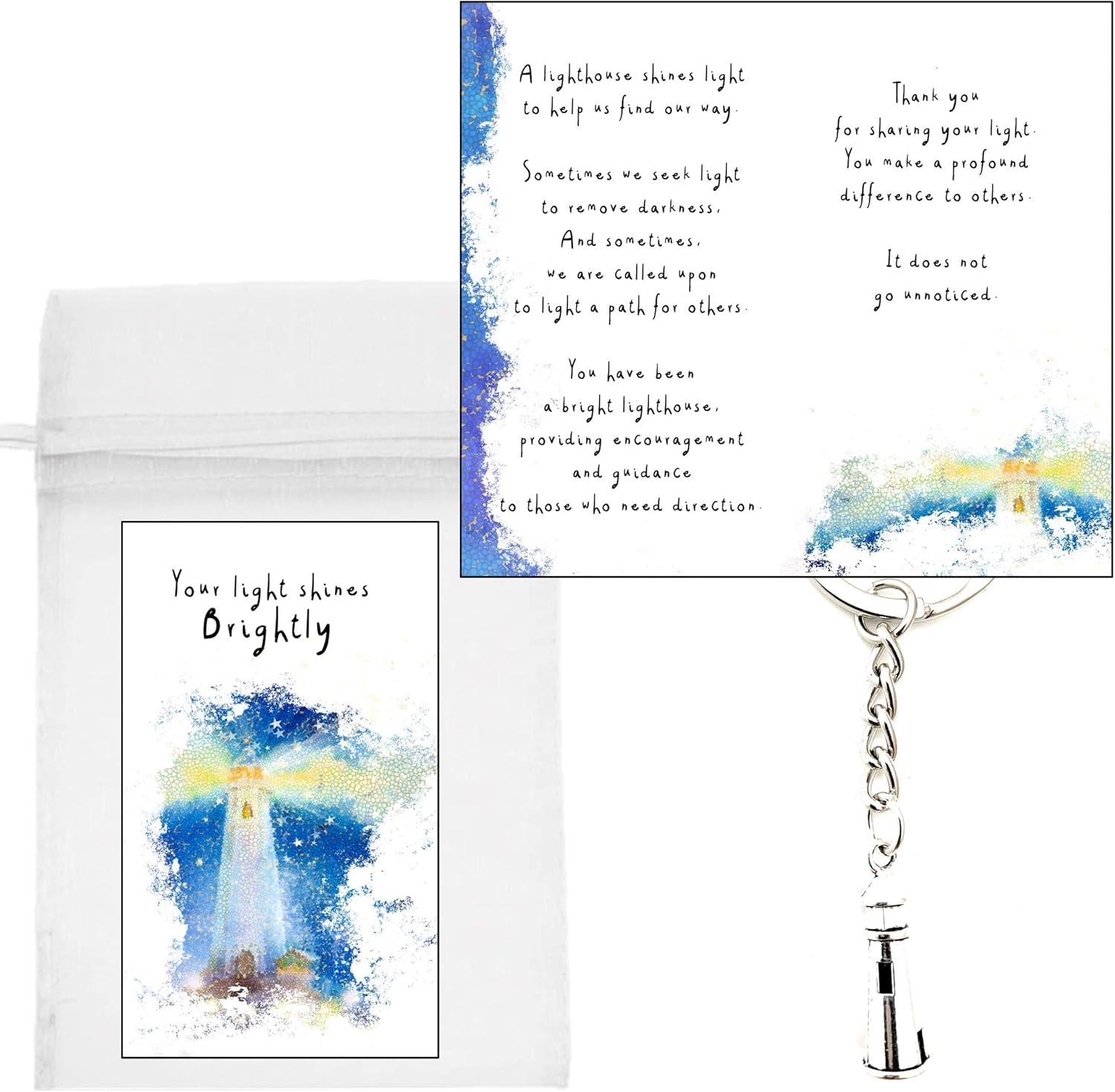 Smiling Wisdom – 20 regalos a granel – Mini tarjetas de felicitación de agradecimiento para empleados y juegos de regalo de recuerdo – 60 piezas