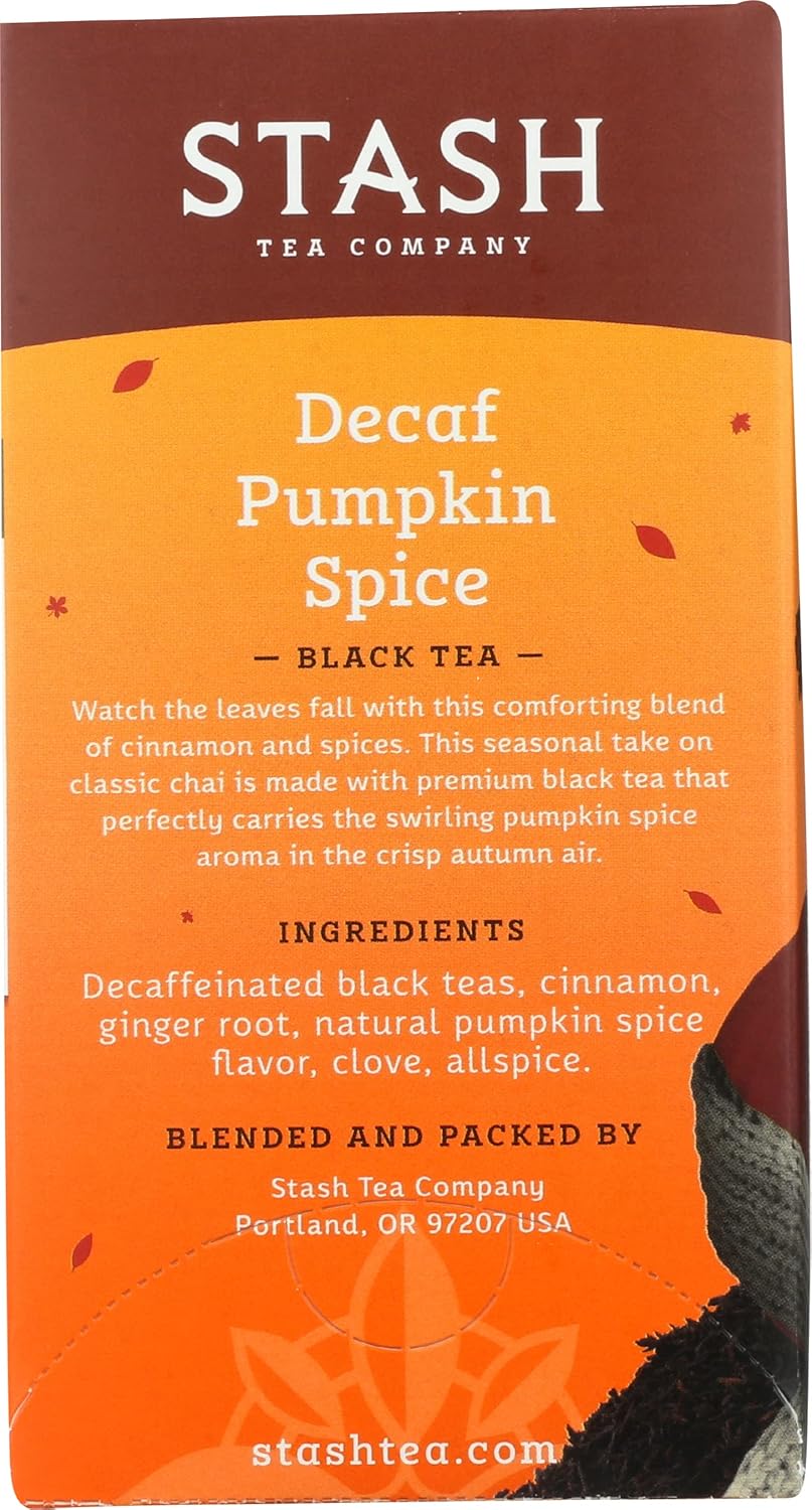 Té descafeinado Especias Calabaza – 18 – Bolsa