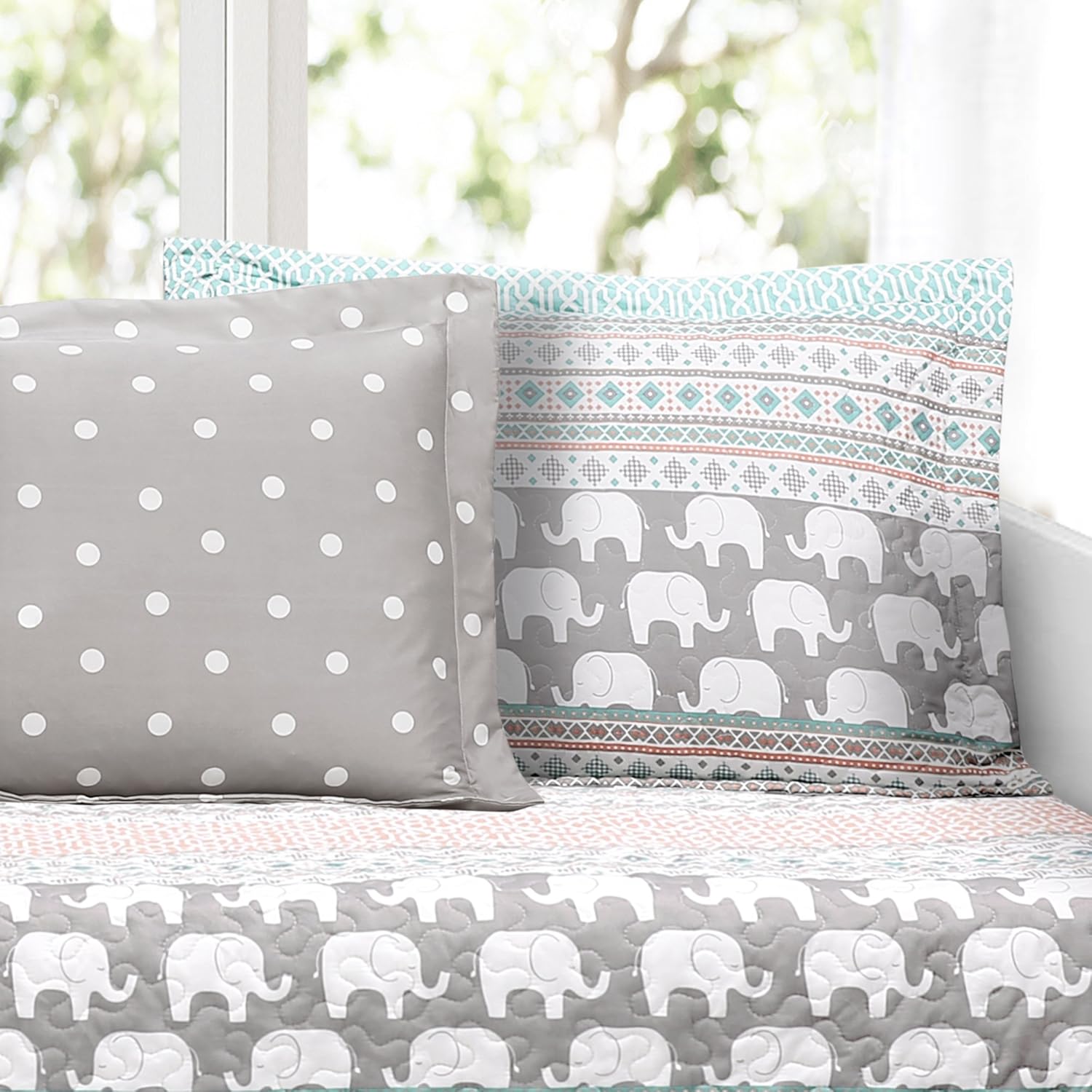 Juego de ropa de cama de decoración exuberante