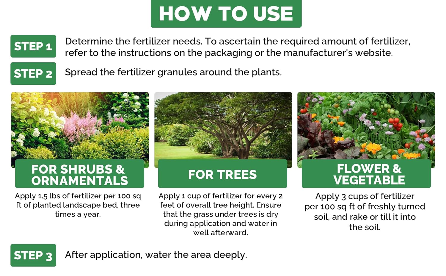 Gardenwise 6-6-6 Fertilizante profesional multiusos para plantas de alimentos ideal para el cuidado de invierno y alimentación de primavera, NPK