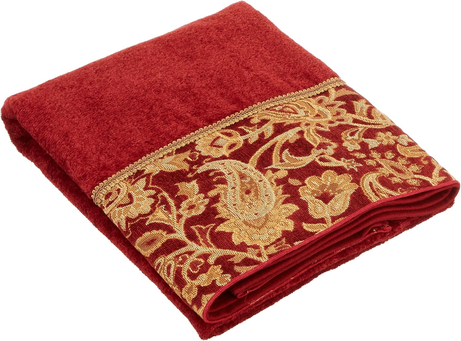 Avanti Linen Arabesque Collection, toalla de baño, ladrillo