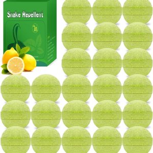 Paquete de 24 repelentes de serpientes para patio, bolas repelentes de serpientes para interiores y exteriores, camping, seguro para mascotas, Paquete de 24 repelentes de serpientes para patio, bolas repelentes de serpientes para interiores y exteriores, camping, seguro para mascotas,