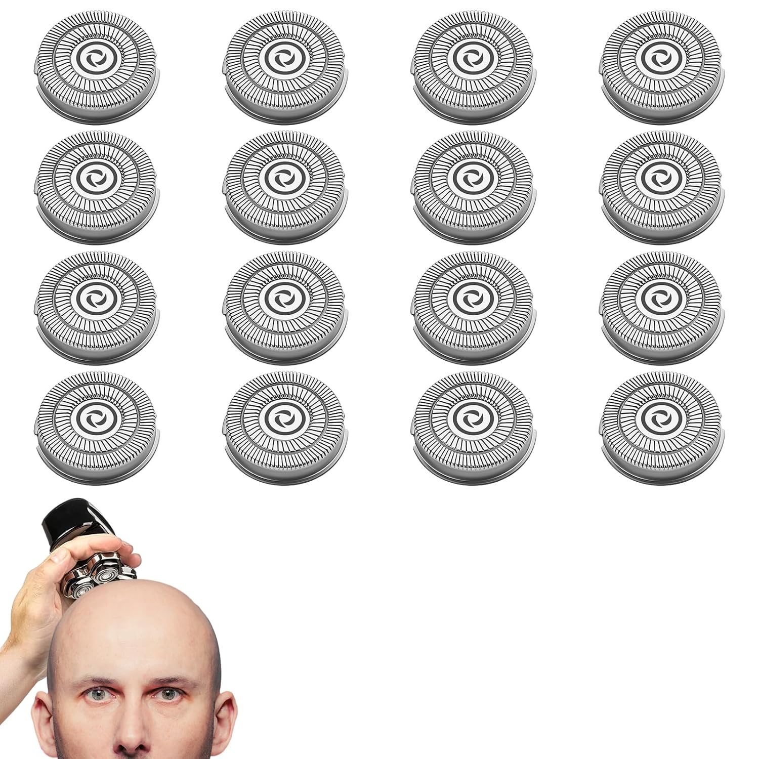 Cuchillas de repuesto para afeitadora Pitbull Gold PROPitbull Platinum Pro (16 piezas)