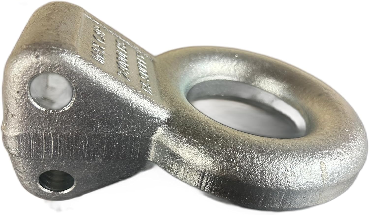 Anillo de lunette de acero chapado en zinc, diámetro interior de 3 pulgadas, 24,000 libras, requiere montaje en canal