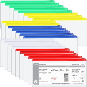 100 sobres pequeños de plástico de polietileno con cremallera, bolsas de plástico con cremallera, estuche para lápices A6 a granel para dinero en 100 sobres pequeños de plástico de polietileno con cremallera, bolsas de plástico con cremallera, estuche para lápices A6 a granel para dinero en