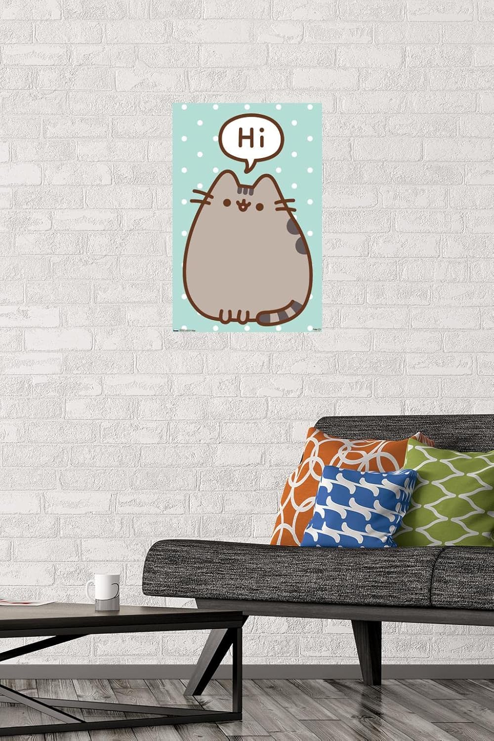 Trends International Pusheen – Hi Wall Poster, 14.725″ x 22.375″, Premium Unframed Version