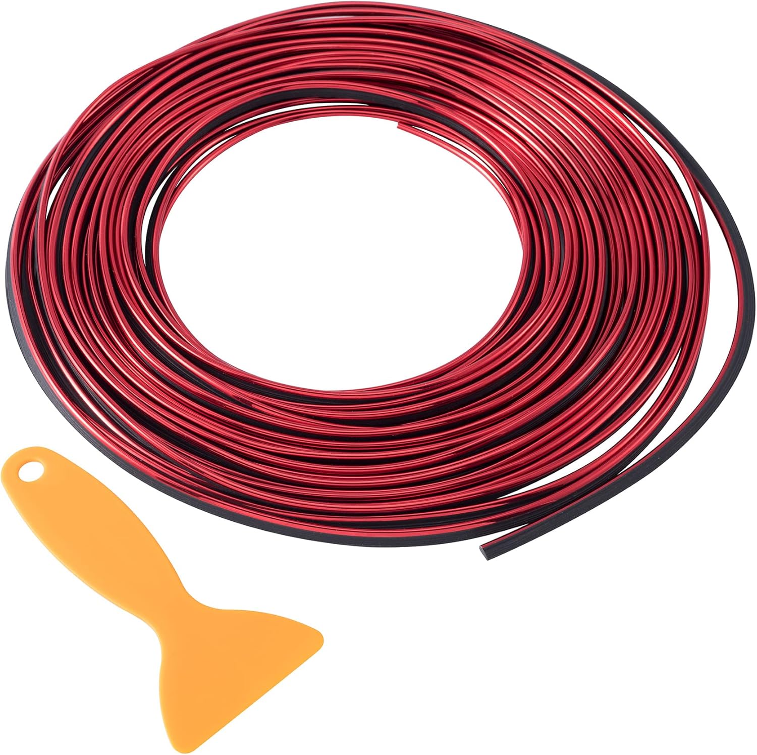 OIIKI Tiras de moldura para interior de automóvil de 49 pies  49.2 ft, accesorios universales para interiores de automóvil, decoración de línea de