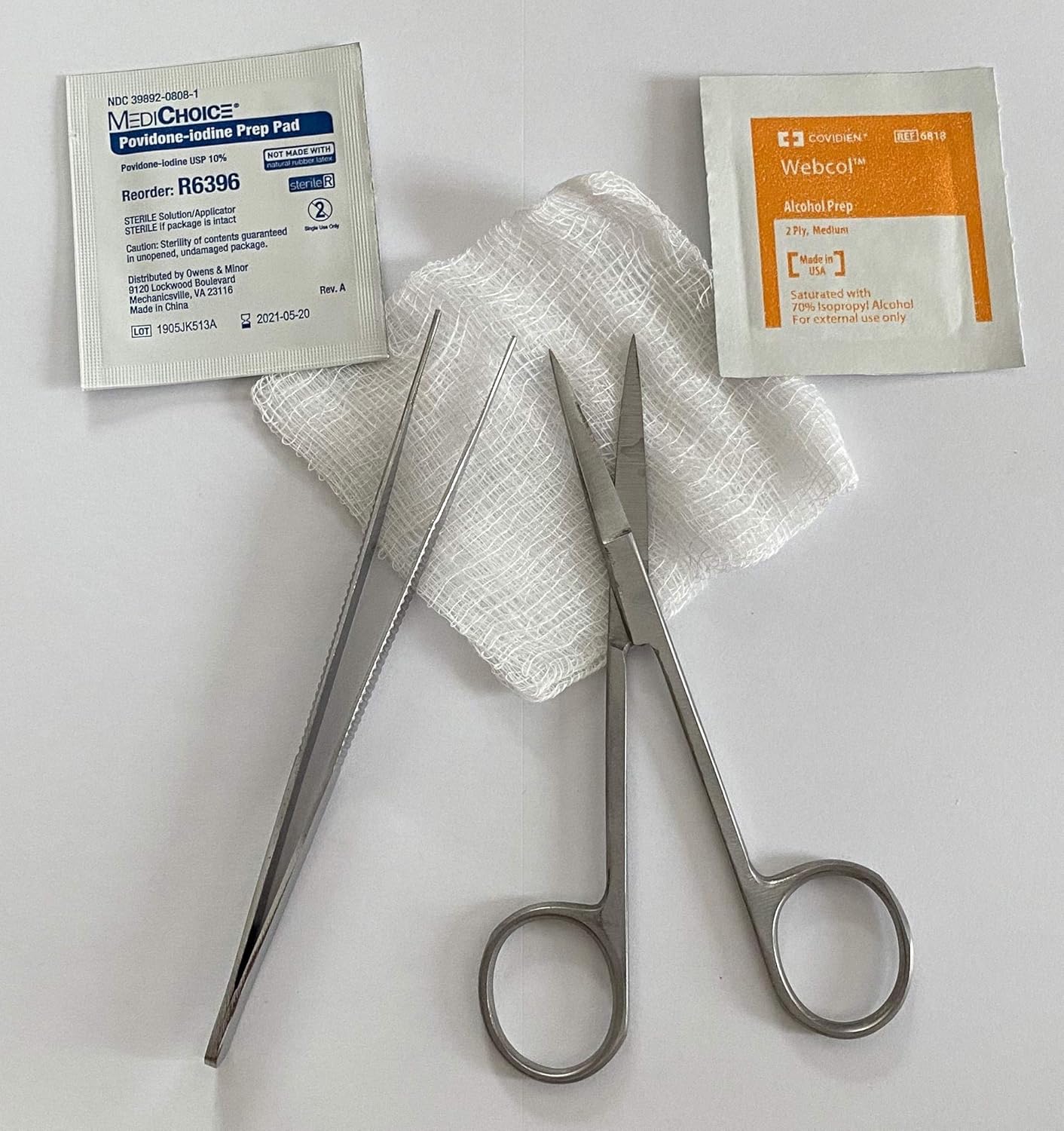 McKesson Kit de eliminación de suturas Performance Plus con instrumento de grado Flr Sterilelatexfree – Modelo 25-5723